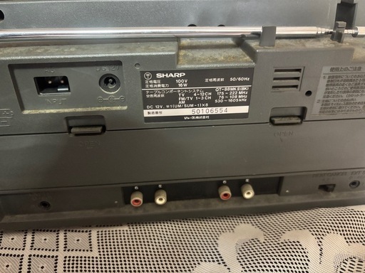 SHARP QT88mkⅡ（動作未確認）レトロ