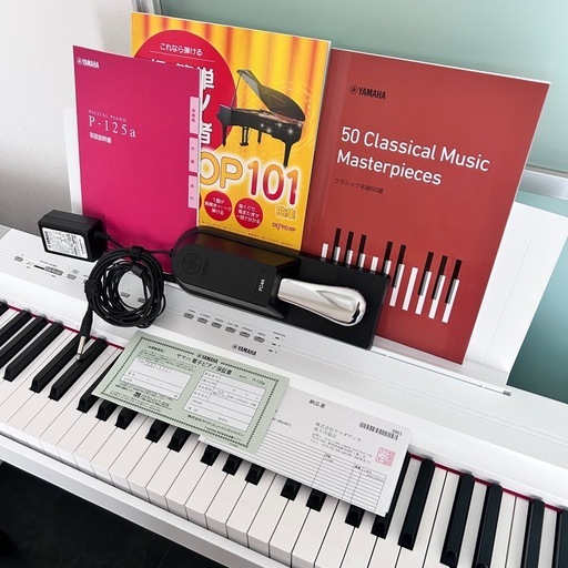【都内/美品】YAMAHA P-125a 付属品完備