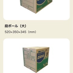 引越し用段ボール　大小14枚　書き込みありの画像