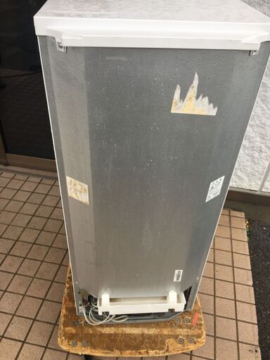OJM0048K シャープ冷蔵庫2017年製 SJ-G14E4-W中古品＜幅：約48cm 高さ：約112.5cm 奥行：約60cm＞中古品【取りに来られる方限定】