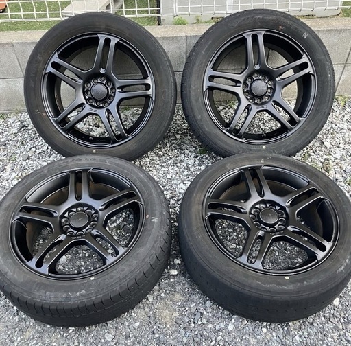 希少　スパルコ　DS1　ブラック　軽量　17インチ　114.3 5穴　マルチ　4本　ホンダ　ステップワゴン