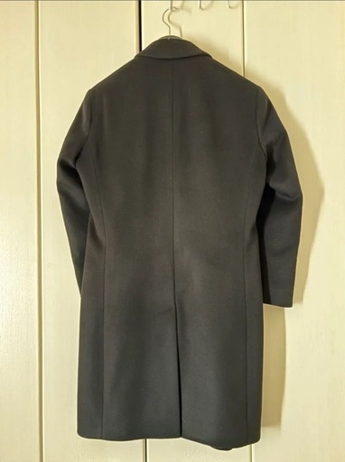 【超美品】BOSS チェスター コート 黒 サイズ48 メンズ 男性