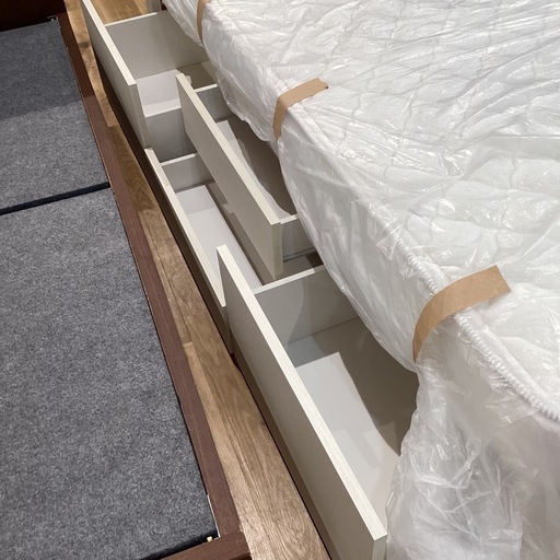 【トレファク神戸南店】シングルベッド （使用感有）（マットレス込み）【取りに来られる方限定】