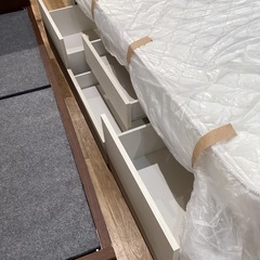 トレファク神戸南店】シングルベッド （使用感有）（マットレス込み 