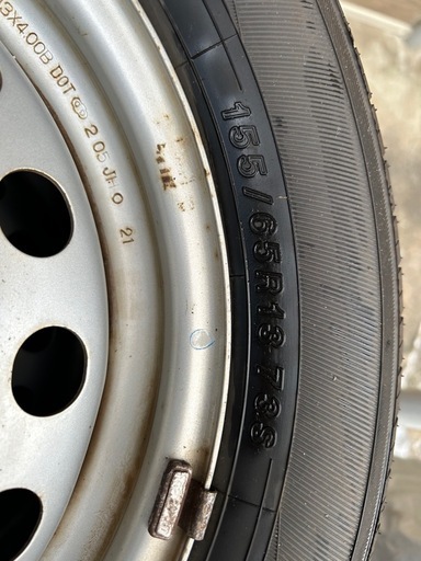 夏用タイヤ（ワゴンRで履いてました）