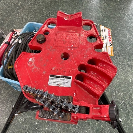 REX レッキス工業 チェーンバイススタンド CVX6 【店頭引取限定】
