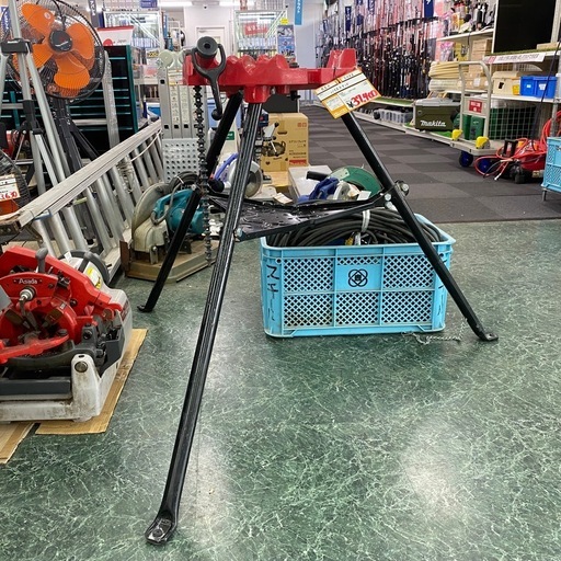 REX レッキス工業 チェーンバイススタンド CVX6 【店頭引取限定】