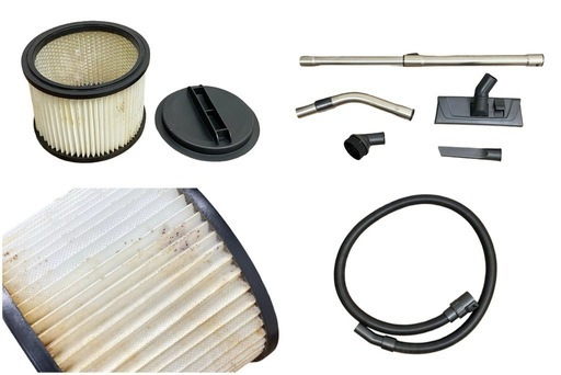 動作品■Vacmaster 乾湿両用集じん機 ステンレス型 集塵14L 吸水12L 100V 電動工具 コード式 VO1220SFD-WH 中古品■ジモティ姫路