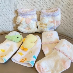 ◇ジェラートピケ ベビー靴下 セットの画像