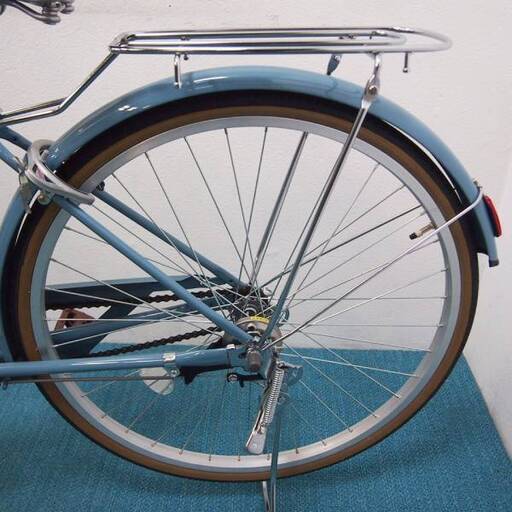eirin /エイリン 自転車 シティサイクル ファミリー車 26インチ クラシックブルー CA34