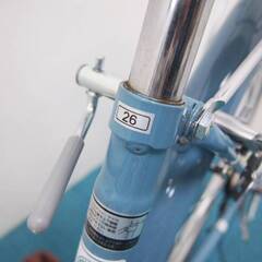 eirin /エイリン 自転車 シティサイクル ファミリー車 26インチ クラシックブルー CA34の画像