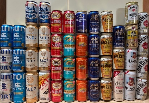 缶ビール缶チューハイ86本まとめ売り