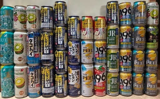缶ビール缶チューハイ86本まとめ売り