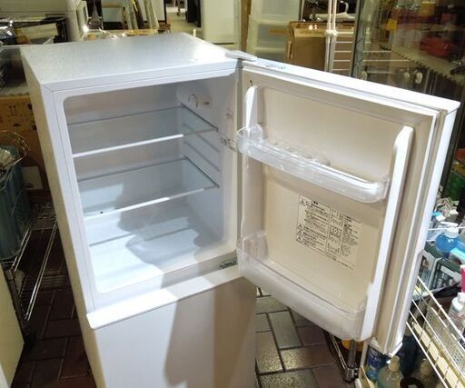 現状販売 ニトリ 2ドア冷蔵庫 106L NTR-106WH 直冷式 2021年製 野菜トレー欠品 パッキンヤブレあり 動作品 ホワイト 100Lクラス 札幌市東区 新道東店