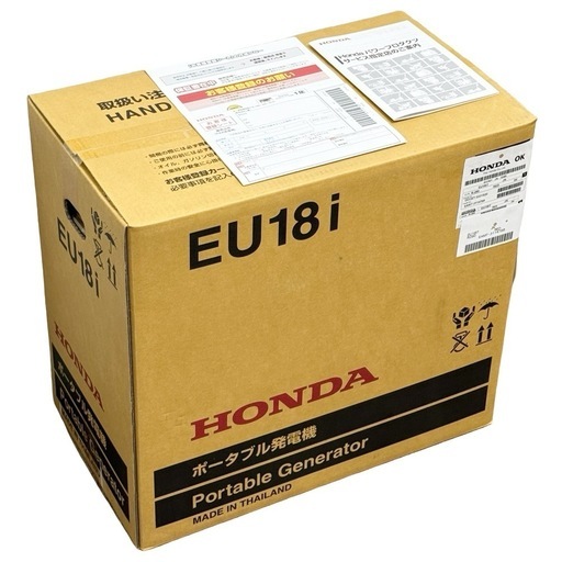 ◯新品/正規品■24.8万 ホンダ ポータブル発電機 HONDA EU18i EU18IT JN インバーター発電機 防災 災害 非常用 プロ仕様 ジモティ姫路