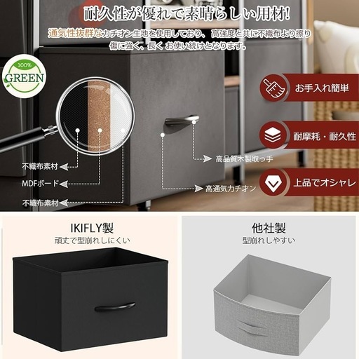 【新品未使用】テレビ台 テレビボード 収納チェスト ロータイプ 棚付き 引き出し ローボード