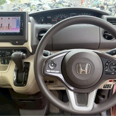 JF3型 ホンダ NBOX GLホンダセンシング★総額33万円★車検満タン 外観良好 機関良好 純正ナビ フルセグTV バックカメラ Bluetooth ETC 左パワスラ 冷暖房確認済み！お早めに！！の画像