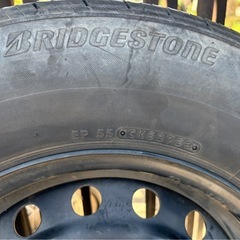 ハイエース200系  純正タイヤ　ホイールセット　ちゅうこ中古の画像