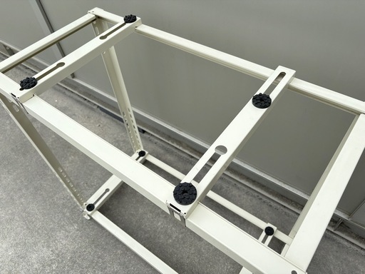 D81★エアコン室外機用◇2段架台◇室外機2段積み◇高さ880mm◇クーラーキャッチャー◇専用金属架台