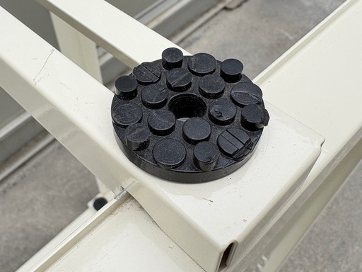 D81★エアコン室外機用◇2段架台◇室外機2段積み◇高さ880mm◇クーラーキャッチャー◇専用金属架台