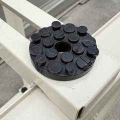 D81◇エアコン室外機用◇2段架台◇室外機2段積み◇高さ880mm◇クーラーキャッチャー◇専用金属架台の画像