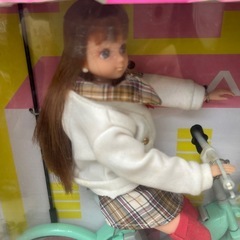 【ドリーム池田店♪ジモティ割対象】 サイクリングリカちゃん タカラ 【49669】の画像