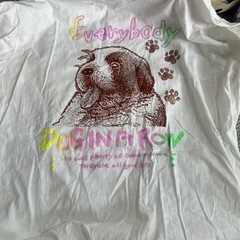 ワン🐶ちゃん、スヌーピー好きな方半袖LLサイズ洗濯済みの画像