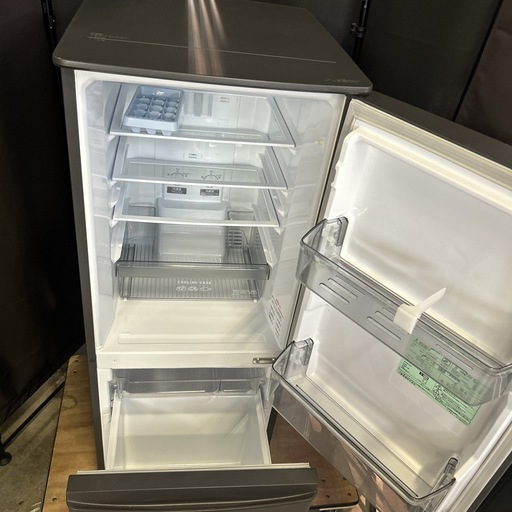 【三菱 2ドア冷蔵庫 146L 2021年製】単身用サイズ 動作良好