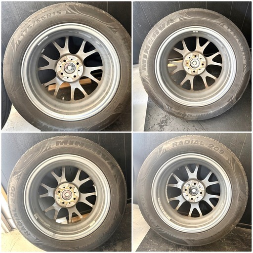 175/65R15中古ノーマルタイヤホイールセット 175/65R15中古ノーマルタイヤホイールセット