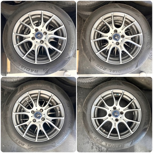 175/65R15中古ノーマルタイヤホイールセット