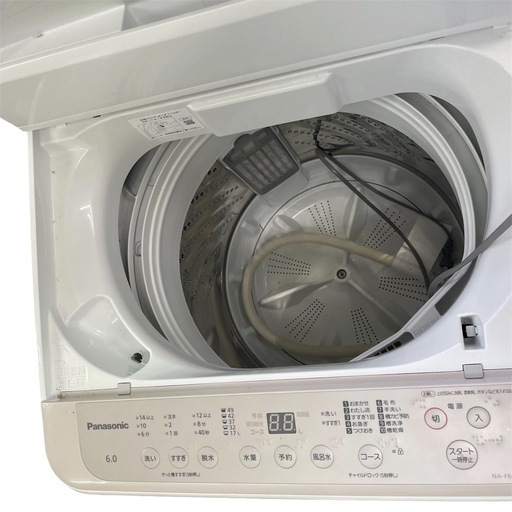 Panasonic 2023年製洗濯機 NA-F6PB1