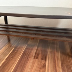 ニトリ折り畳みテーブルの画像