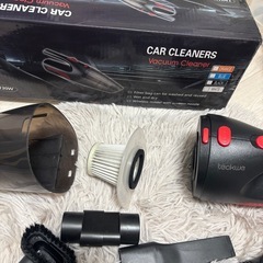 一度使用！車用ハンディクリーナーの画像