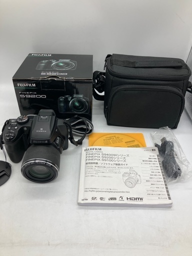 【トレファク足立扇店】ﾃﾞｼﾞﾀﾙｶﾒﾗ FUJIFILM FINEPIX S9200 1620万画素 取説･USBｹｰﾌﾞﾙ付 箱･ｿﾌﾄｹｰｽ付