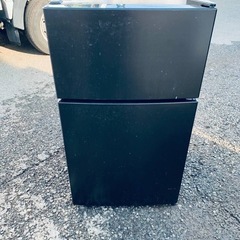 maxzen 2ドア冷凍冷蔵庫 JR087ML01GM