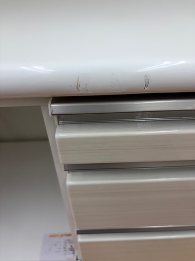 商談中★ジモティー割引有★スライド扉オープンボード シギヤマ家具工業 ホワイト 落書き、割れ有《リサイクルショップドリーム次屋店/尼崎
