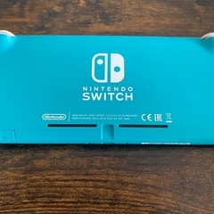 【決まりました】☆Nintendo Switch Lite ターコイズブルー 充電器付きの画像