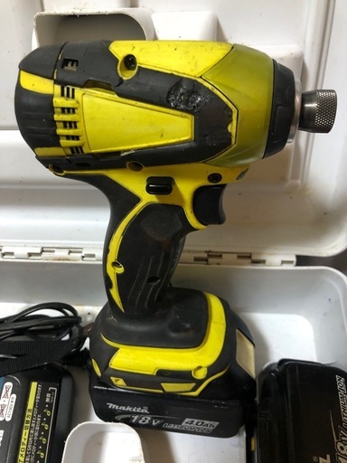 マキタ18vインパクトドライバTD146DX2中古美品オリジナルハウジング
