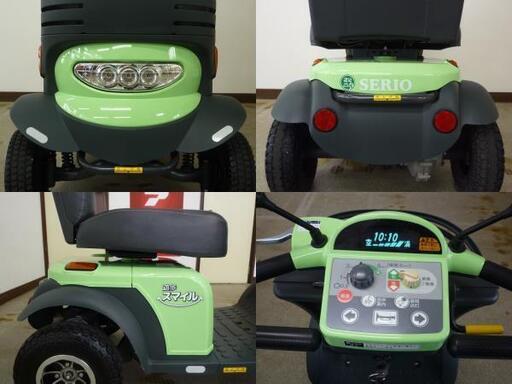 17.8万円♪ 美車2019年製シニアカー・セリオ遊歩スマイル 黄緑 