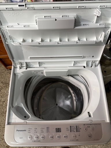 Panasonic｜パナソニック  全自動洗濯機 Fシリーズ エクリュベージュ NA-F6PB1-C [洗濯6.0kg /上開き]のレビュー 2 全自動洗濯機 Fシリーズ エクリュベージュ NA-F6PB1-C [洗濯6.0kg /上開き]