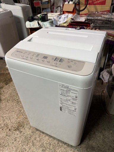 Panasonic｜パナソニック  全自動洗濯機 Fシリーズ エクリュベージュ NA-F6PB1-C [洗濯6.0kg /上開き]のレビュー 2 全自動洗濯機 Fシリーズ エクリュベージュ NA-F6PB1-C [洗濯6.0kg /上開き]