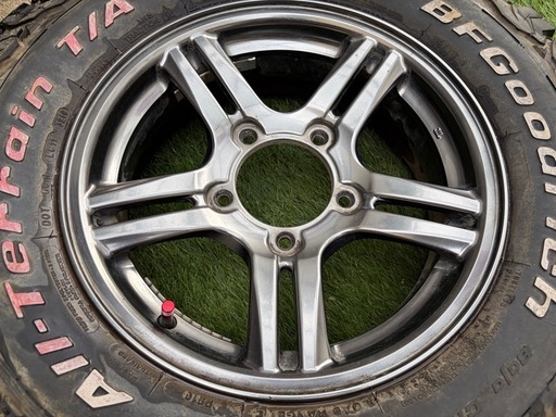 ジムニー　JB23純正エンケイホイール　タイヤセット