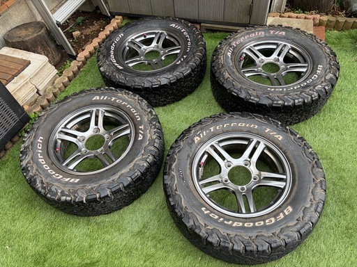 ジムニー　JB23純正エンケイホイール　タイヤセット
