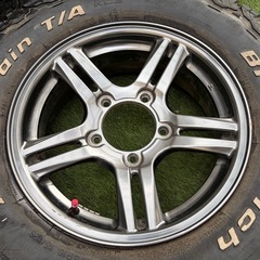 ジムニー　JB23純正エンケイホイール　タイヤセットの画像