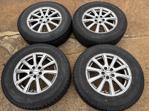 215/70R16 グッドイヤー アイスナビSUV アルミ付　4本
