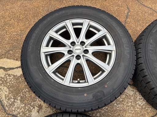 215/70R16 グッドイヤー アイスナビSUV アルミ付 4本