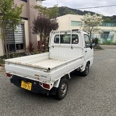 サンバー 軽トラ スバル　車検.ETC.ドラレコ付きの画像