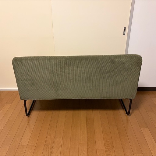 中古2人掛けコーデュロイソファ 定価70,200円 | ヤマダウェブコム