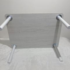 最終価格　ニトリ ローテーブル　ホワイトウォッシュ    の画像