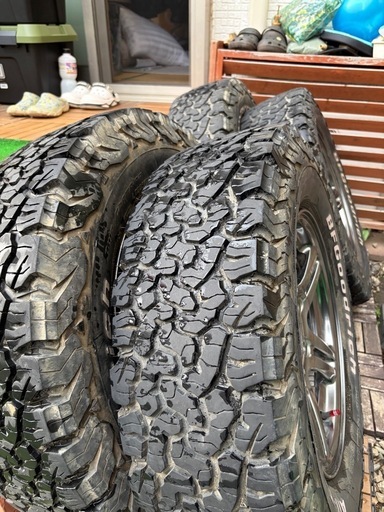 ジムニー　JB23純正エンケイホイール　タイヤセット